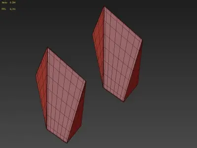 Diamond Wall Lamp by Forstlight  3D model