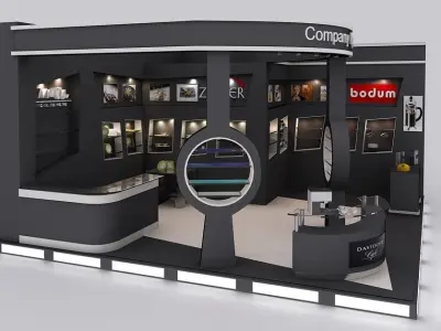 Exhibition Booth ideas  3D model