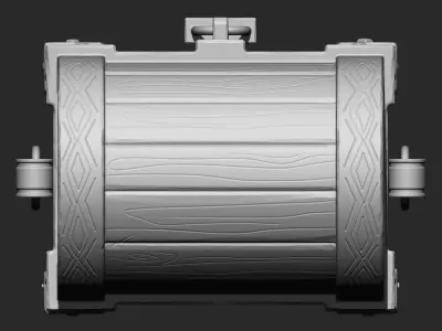 Stylized Treasure IMM Brush Pack 5 in One 3D model