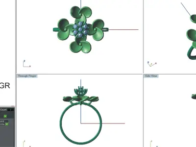 Ring - 52 3D print model