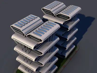 Tech Apartments 3D model