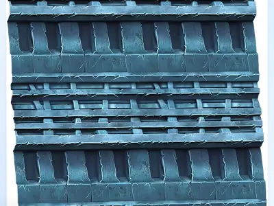  Stylized Wall Seamless Texture Texture 7