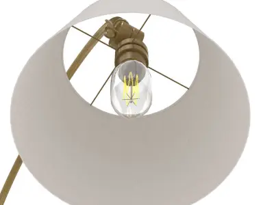 Light Antique Brass Swing Arm   by Currey  Company perigold 3D model