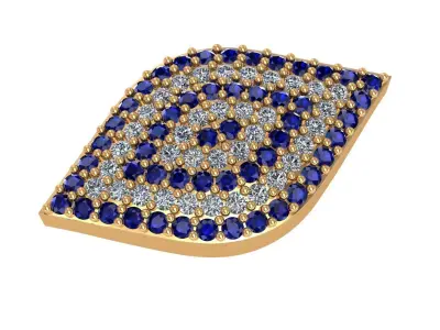 23 Light Weight Pendant Necklace 3dm models pack 3D print model