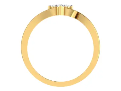 Women Ring  Render 3dm STL OBJ FBX Details 3D print model 166