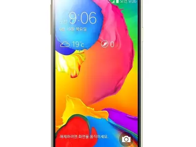 Samsung Galaxy S5 LT E-A Electric Blue 3D model