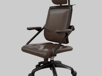 10 computer chairs by Domy 3D Model Pack