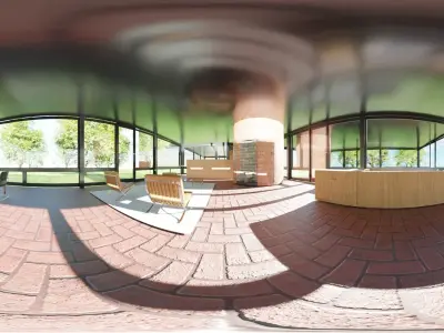 GLASS HOUSE 3D model get