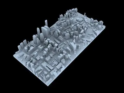 3D CITY PUZZY-2 3D print model