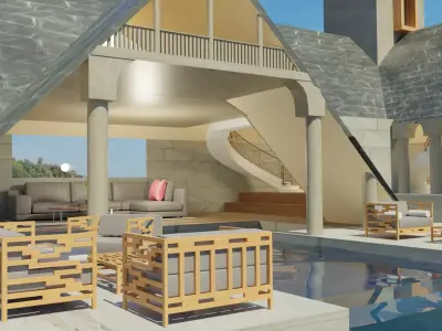 Penthouse Mansion  3D model