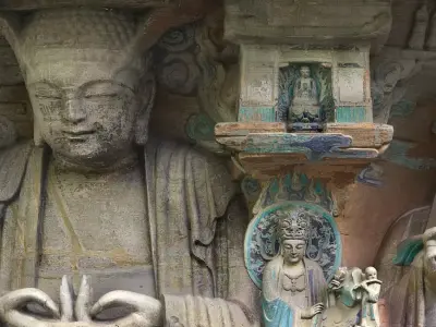 Deity Statue Sculpture25 3D model