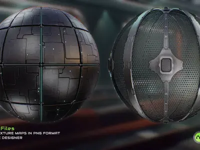 Modular Sci-Fi Material Pack-Vol03 Texture