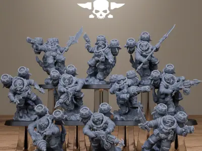 Ironvale Skyreapers 3D print model
