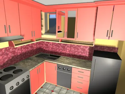 amaizing kitchen 3D model