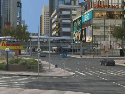 City Block 01 3D model