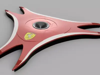 Ferrari World Abu Dhabi 3D print model