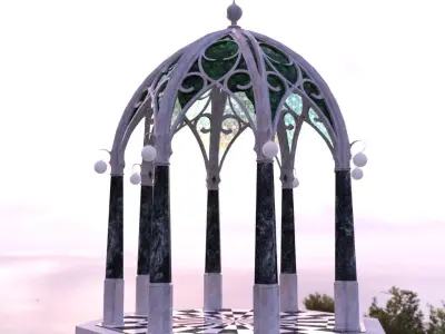 Elven dome 3D model