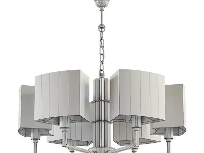 Maytoni Metropolitan H015PL-06G chandelier 3D model