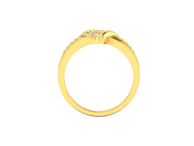 Women Ring  Render 3dm STL OBJ FBX Details 3D print model 45
