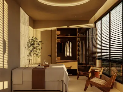 Spa - massage salon 3D model
