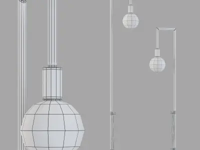 pluskouple SO1 floor lamp 3D model