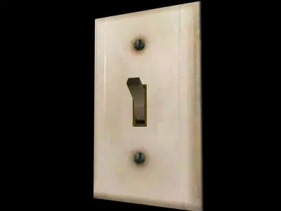 Electrical accesories Free low-poly 3D model