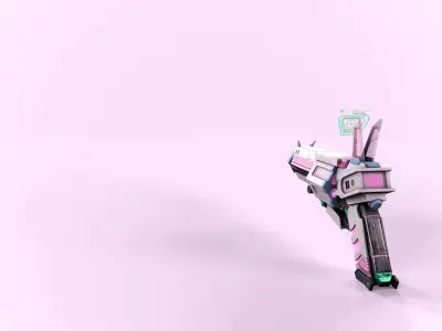 WhiteRabbit PBR Game-Ready Low-poly 3D model