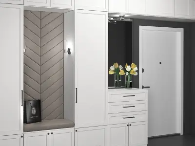 Entryway furniture 16 3D model