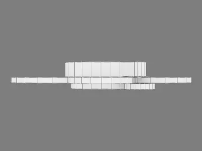 749081 Breve Lightstar Ceiling chandelier 3D model