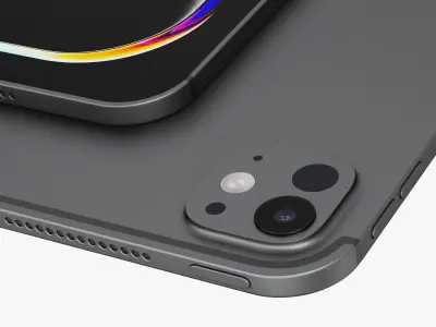 Apple iPad Pro M4 13-inch All Colors 3D model