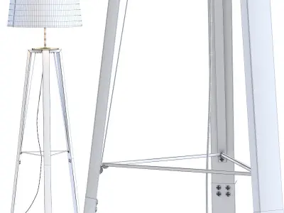 Floor Lamp Tripot Think 3D model