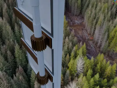 Watertight door Titanic  3D model