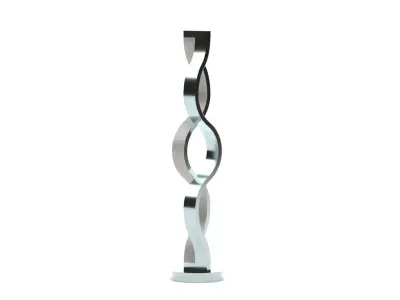 Table lamp - Waves 3D model