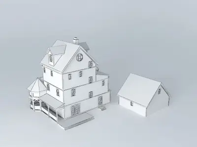 Ashley House Free 3D model
