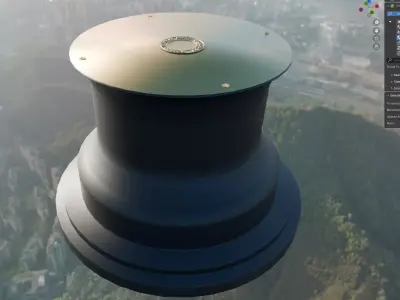 Titanic Capstan for rope 3D model