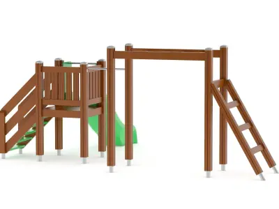 Lappset Activity Tower 14 3D model