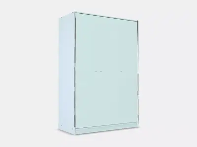 KLEPPSTAD closet with 3 doors 3D model