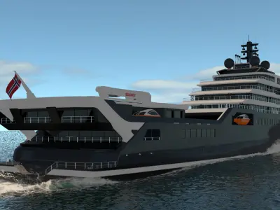  REV Explorer Yacht Dynamic Simulation 