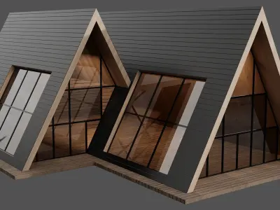 MODERN HOUSE NO39 A 3D model