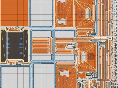 Sci Fi Box Tool Low-poly 3D model
