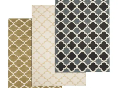 Rug Set 102 3D model