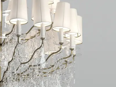 Chandelier 25 3D model