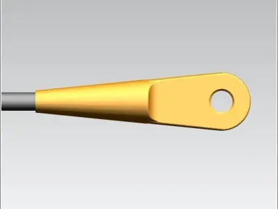 TOWER CRANE -Rear cable- Free 3D print model