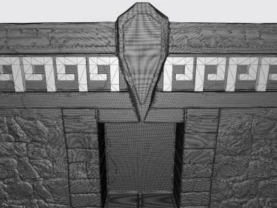 The palace of Maya 3D print model