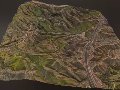 Landscape A - Scan 3D model