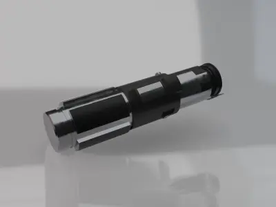 Yoda Lightsaber Low-poly 3D model purchase