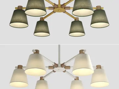 Lampatron Natura A 8 lamps 3D model