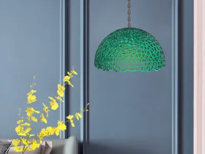 Lamp shade 3D print model 5