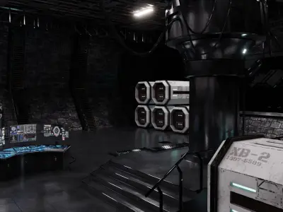  Sci-fi Experimental Laboratory 