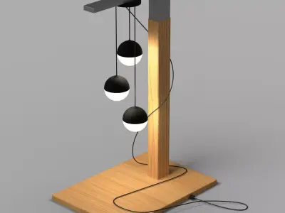 Desk Lamp 3D model